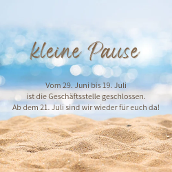 Geschäftsstelle geschlossen Geschäftsstelle geschlossen